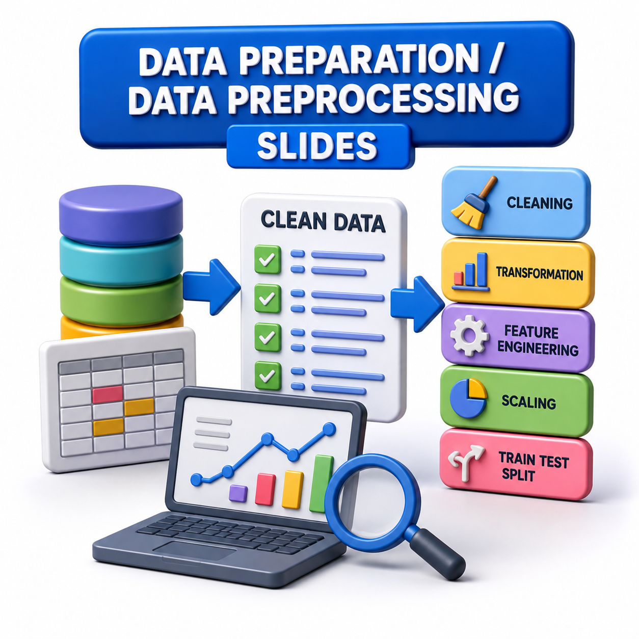 Data Preparation / Data Preprocessing Slides